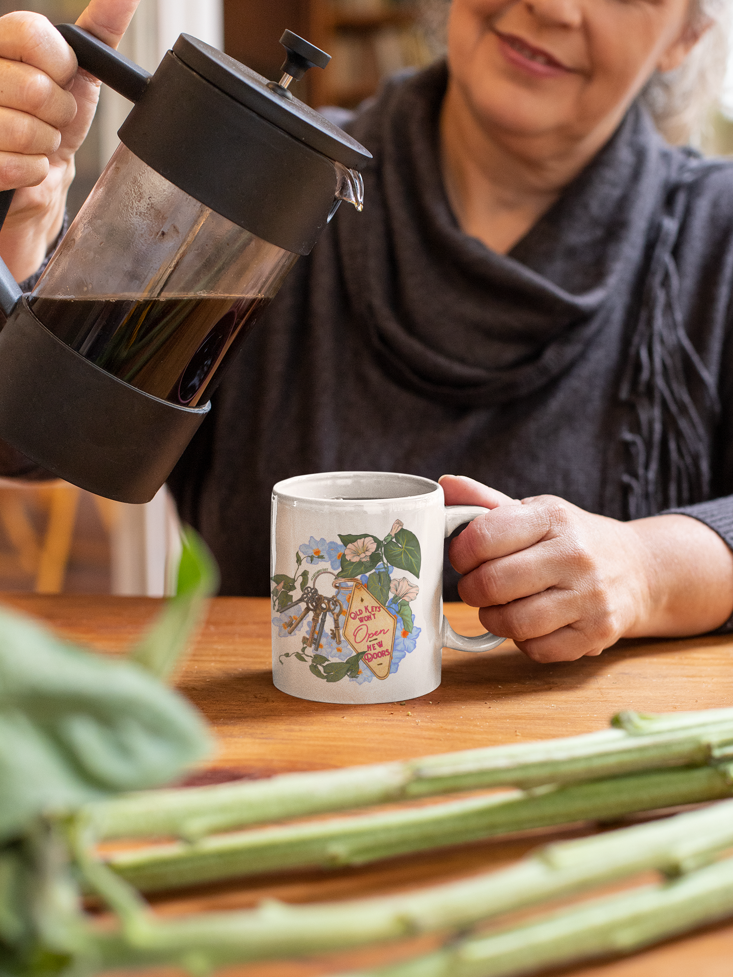 Old Keys Won't Open New Doors: Mental Health Mug