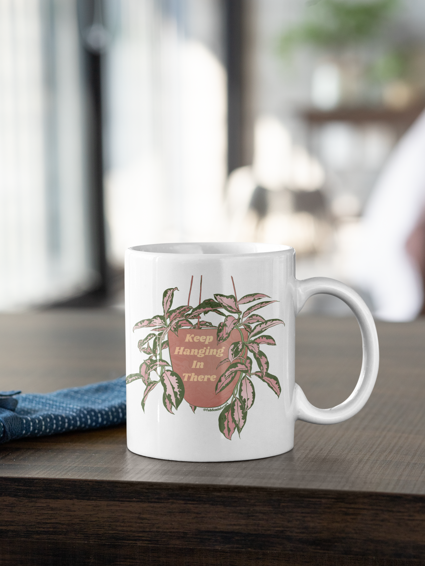 Keep Hanging In There: Mental Health Mug