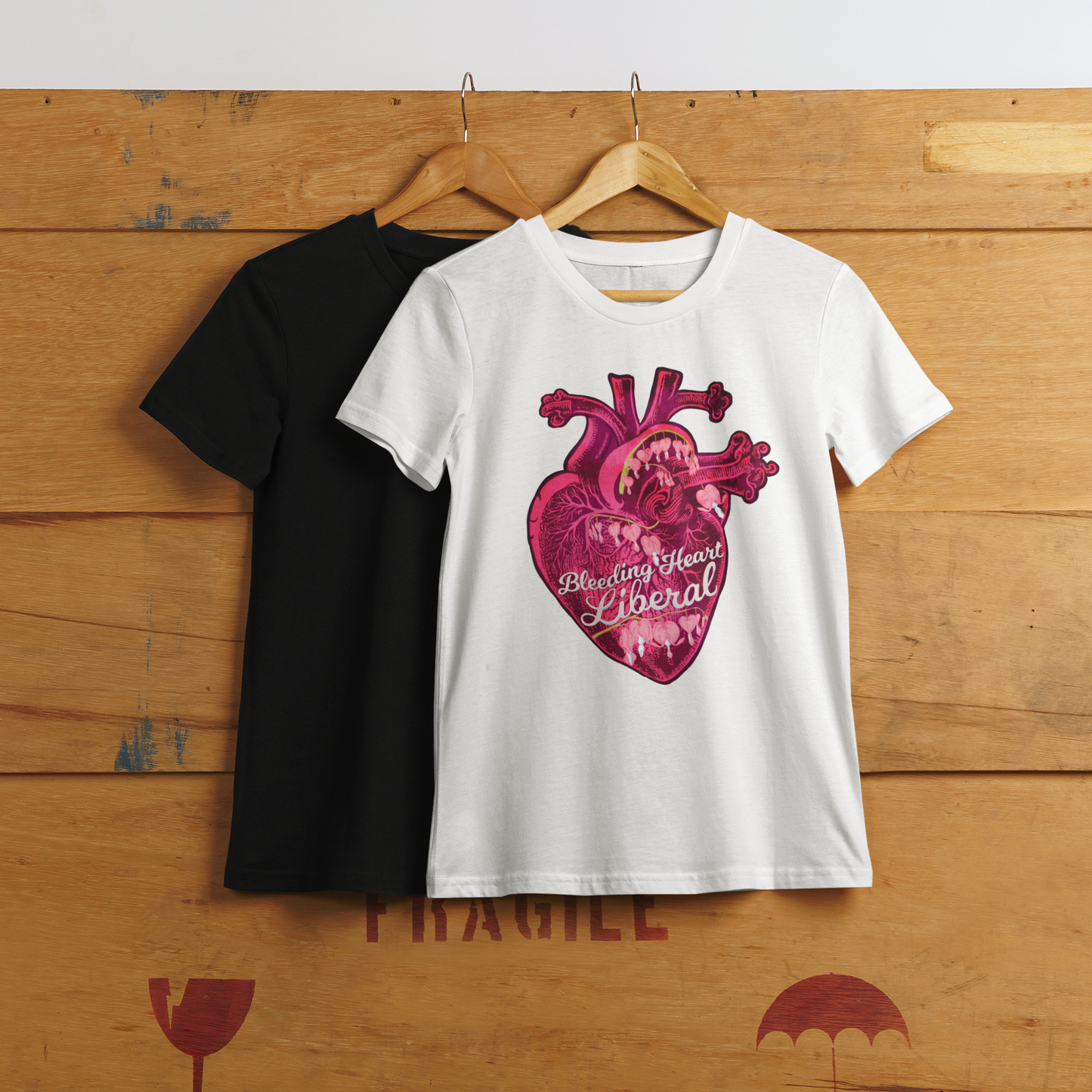 Bleeding Heart Liberal: Feminist Shirt