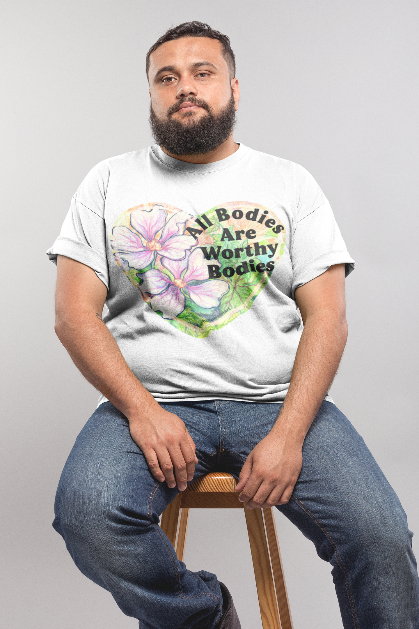 All Bodies Are Worthy Bodies: Feminist Shirt