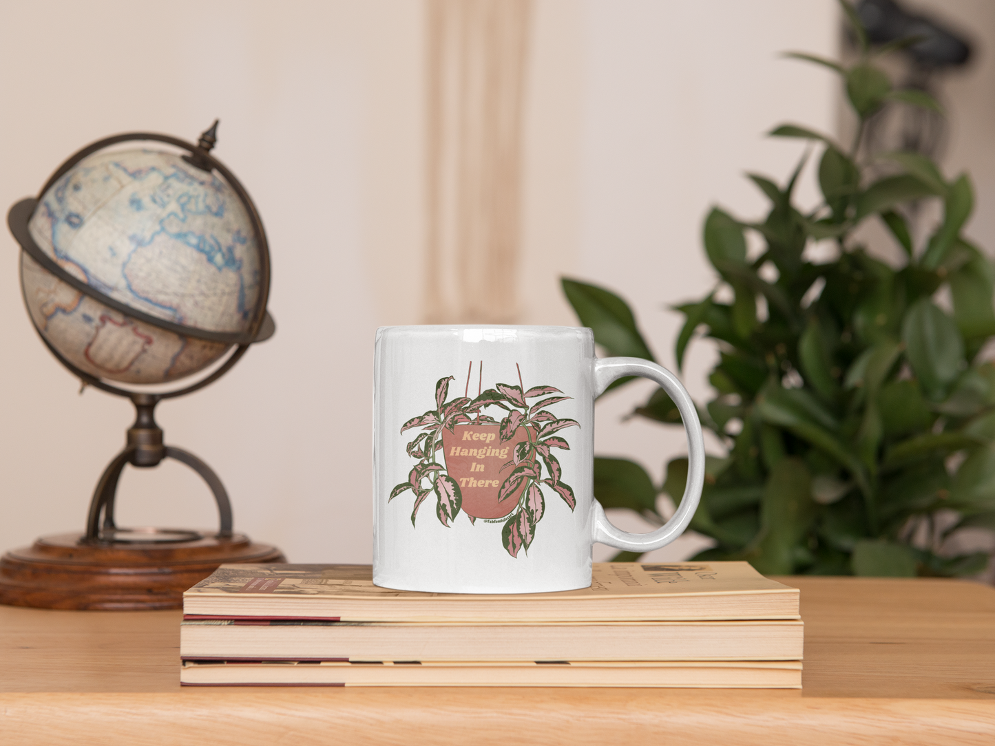 Keep Hanging In There: Mental Health Mug