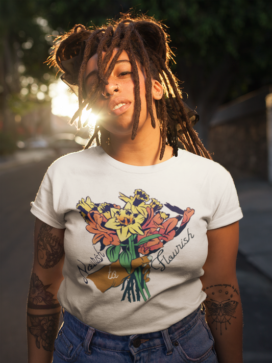 Nourish To Flourish: Unisex Adult Shirt