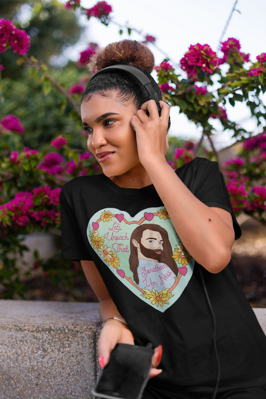 Let's Unpack That, Jonathan Van Ness: Queer Pride Unisex Adult Shirt
