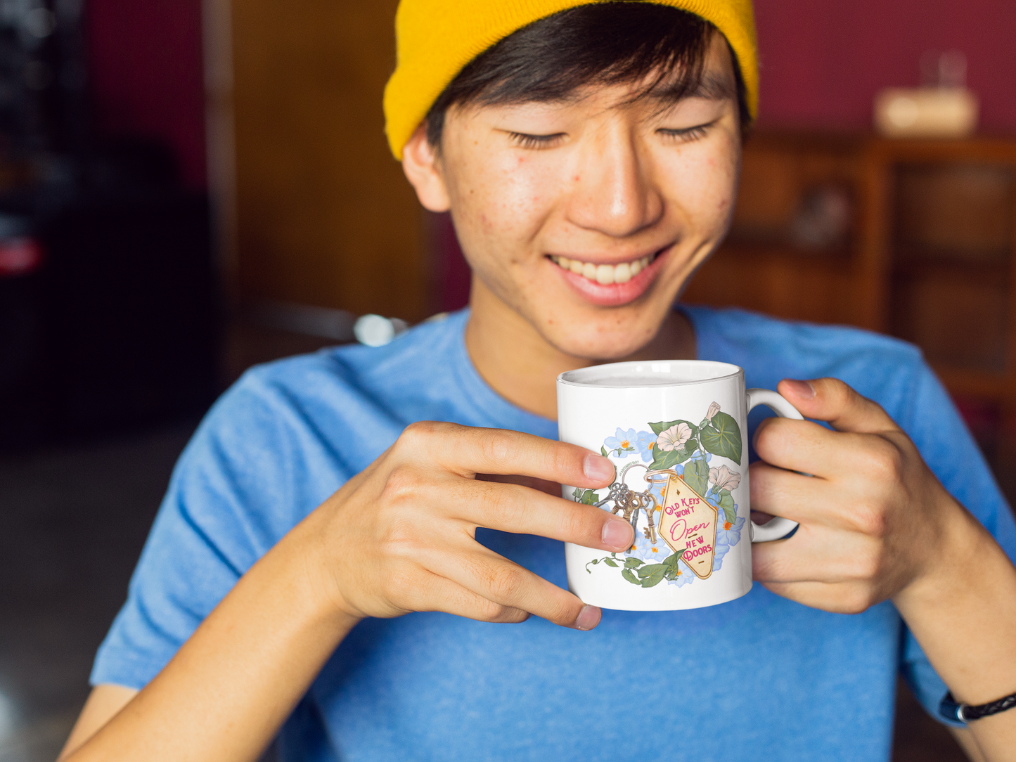 Old Keys Won't Open New Doors: Mental Health Mug