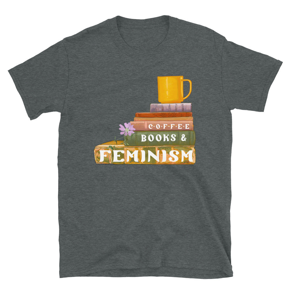 Coffee Books and Feminism: Feminist Shirt