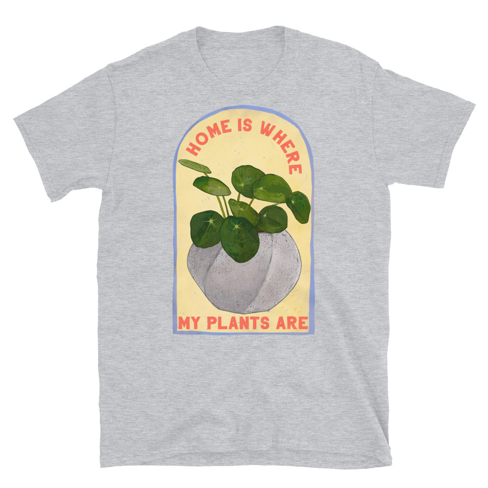 Home Is Where My Plants Are: Houseplant Shirt