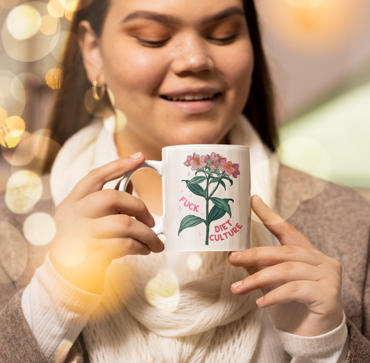 Fuck Diet Culture: Feminist Mug